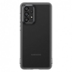 Θήκη Soft Clear Cover Samsung EF-QA336TBEG A336B Galaxy A33 5G Διάφανο-Μαύρο