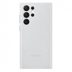 Θήκη Δερμάτινη Samsung EF-VS908LJEG G908B Galaxy S22 Ultra 5G Ανοιχτό Γκρι