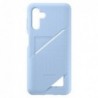 Θήκη Σιλικόνης με Card Slot Samsung EF-OA136TLEG A136U Galaxy A13 5G Μπλε