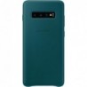 Δερμάτινo Back Cover Samsung EF-VG975LGEG G975F Galaxy S10 Plus Πράσινο