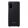 LED Cover Samsung EF-KG980CBEG G980 Galaxy S20 Μαύρο