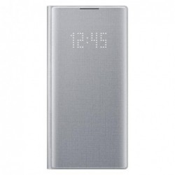 Θήκη Led View Cover Samsung EF-NN970PSEG N970F Galaxy Note 10 Ασημί