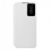 Θήκη Flip Clear View Samsung EF-ZS906CWEG G906B Galaxy S22 Plus 5G Λευκό
