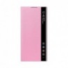 Θήκη Flip Clear View Samsung EF-ZN970CPEG N970F Galaxy Note 10 Ροζ