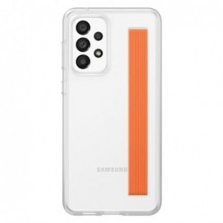 Θήκη Slim Cover με Strap Samsung EF-XA336CTEG A336B Galaxy A33 5G Διάφανο