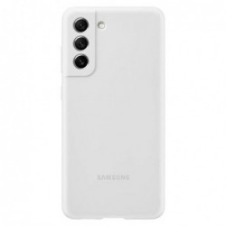Θήκη Σιλικόνης Samsung EF-PG990TWEG G990B Galaxy S21 FE 5G Λευκό