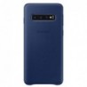 Δερμάτινo Back Cover Samsung EF-VG973LNEG G973F Galaxy S10 Μπλε