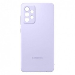 Silicon Cover Samsung EF-PA725TVEG A725F Galaxy A72 4G/ A726B Galaxy A72 5G Βιολετί