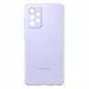Silicon Cover Samsung EF-PA725TVEG A725F Galaxy A72 4G/ A726B Galaxy A72 5G Βιολετί