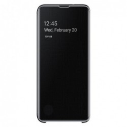 Θήκη Flip Clear View Samsung EF-ZG970CBEG G970F Galaxy S10e Μαύρο