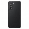 Δερμάτινo Back Cover Samsung EF-VG991LBEG G991B Galaxy S21 5G Μαύρο