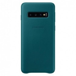 Δερμάτινo Back Cover Samsung EF-VG973LGEG G973F Galaxy S10 Πράσινο