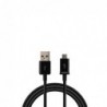 Καλώδιο USB 2.0 Samsung ECB-DU5ABE USB A σε Micro USB 1m Μαύρο (Ασυσκεύαστο)