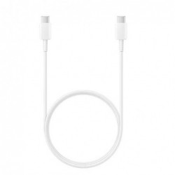 Καλώδιο USB 2.0 Samsung EP-DA705BWEG USB C σε USB C 1m Λευκό