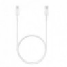 Καλώδιο USB 2.0 Samsung EP-DA705BWEG USB C σε USB C 1m Λευκό