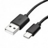 Καλώδιο USB 2.0 Samsung EP-DW700CBE USB A σε USB C 1.5m Μαύρο (Ασυσκεύαστο)