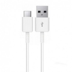 Καλώδιο USB 2.0 Samsung EP-DG970BWE USB A σε USB C 1m Λευκό (Ασυσκεύαστο)