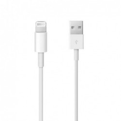 Kαλώδιο Apple MQUE2 USB A σε Lightning 1m Λευκό