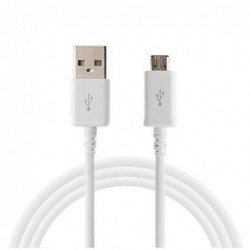 Καλώδιο USB 2.0 Samsung ECB-DU4AWE USB A σε Micro USB 1m Λευκό (Ασυσκεύαστο)