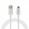 Καλώδιο USB 2.0 Samsung ECB-DU4AWE USB A σε Micro USB 1m Λευκό (Ασυσκεύαστο)