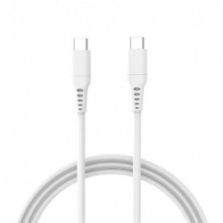 Καλώδιο Σύνδεσης USB 3.0 inos USB C σε USB C 1m Λευκό