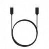 Καλώδιο Σύνδεσης USB 2.0 USB C σε USB C 1m Μαύρο (Ασυσκεύαστο)
