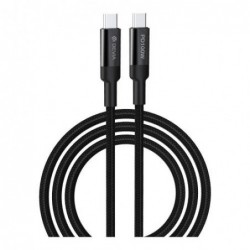 Καλώδιο Σύνδεσης USB 2.0 Devia EC309 Braided USB C σε USB C PD 100W 1.5m Extreme Speed Series Μαύρο