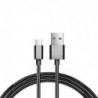 Καλώδιο Σύνδεσης USB 2.0 Spring inos USB A σε Micro USB 1m Μαύρο