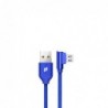 Καλώδιο Σύνδεσης USB 2.0 Puridea L23 USB A σε Micro USB 2.4A 0.3m Μπλε