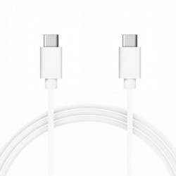 Καλώδιο Σύνδεσης USB 2.0 USB C σε USB C 2m Λευκό (Ασυσκεύαστο)