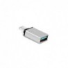 Αντάπτορας USB Host OTG (Female) σε USB C (Male) Metallic Ασημί (Ασυσκεύαστο)