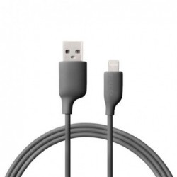 Καλώδιο Σύνδεσης USB 2.0 Puridea L02 USB A σε Lightning 2.4A 1.2m Γκρι
