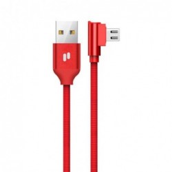 Καλώδιο Σύνδεσης USB 2.0 Puridea L23 USB A σε Micro USB 2.4A 1m Κόκκινο