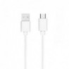 Καλώδιο Σύνδεσης USB 2.0 USB A σε Micro USB 0.3m Λευκό (Ασυσκεύαστο)