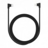 Καλώδιο Σύνδεσης USB 2.0 Devia EC029 Dual Right Angle USB C to Lightning 1m King Series Μαύρο
