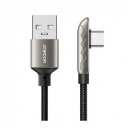 Καλώδιο Σύνδεσης USB 2.0 Joyroom S-1230K3 USB A σε USB C Braided 1.2m Μαύρο
