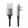 Καλώδιο Σύνδεσης USB 2.0 Joyroom S-1230K3 USB A σε USB C Braided 1.2m Μαύρο