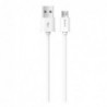 Καλώδιο Σύνδεσης USB 2.0 Devia EC065 USB A σε Micro USB 2m Smart Series Λευκό