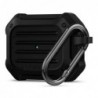 Θήκη Σιλικόνης Spigen Tough Armor Apple AirPods Pro με Γάντζο Μαύρο
