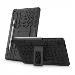 Θήκη Armor με Σταντ inos Samsung P610 Galaxy Tab S6 Lite 10.4 Wi-Fi/ P615 Galaxy Tab S6 Lite 10.4 4G Μαύρο