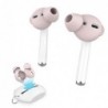 Earhooks Σιλικόνης με Θήκη AhaStyle PT66 Apple Earpods & Airpods Enhanced Sound Ροζ (3 ζεύγη)