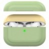 Θήκη Σιλικόνης AhaStyle PT-P2 Apple AirPods Pro DuoTone Φυστικί-Κίτρινο