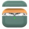 Θήκη Σιλικόνης AhaStyle PT-P2 Apple AirPods Pro DuoTone Χακί-Πορτοκαλί
