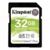 Κάρτα μνήμης SDHC C10 UHS-I U1 Kingston Canvas Select Plus 100MB/s 32GB
