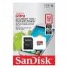 Κάρτα μνήμης Micro SDHC C10 SanDisk Ultra 98MB/s 32Gb + 1 ADP