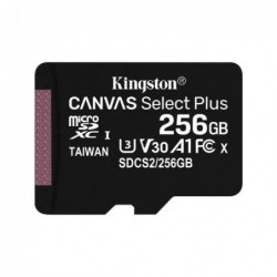 Κάρτα μνήμης Micro SDXC C10 UHS-I U3 Kingston Canvas Select Plus 100MB/s 256GB