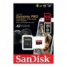 Κάρτα μνήμης Micro SDXC C10 UHS-I U3 SanDisk Extreme Pro 170MB/s 64Gb + 1 ADP