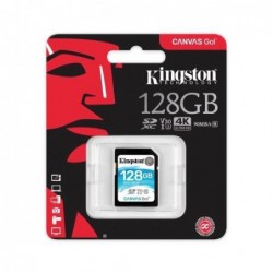 Κάρτα μνήμης SDXC C10 UHS-I U3 Kingston Canvas Go 90MB/s 128Gb
