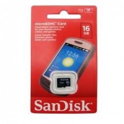 Κάρτα μνήμης Micro SDHC C4 SanDisk16Gb