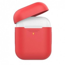 Θήκη Σιλικόνης AhaStyle PT02-F Apple AirPods Premium Κόκκινο
